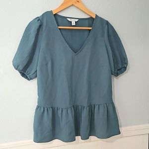 2 for $15* Nine west peplum blouse